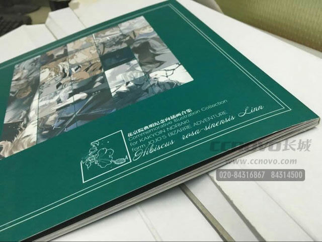 畫(huà)冊(cè)印刷無(wú)線膠裝